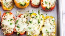 Italian Sausage Stuffed Mini Peppers