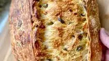 Jalapeño Cheddar Sourdough Bread