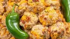 Jalapeno Popper Sausage Balls