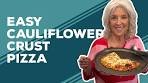 Love & Best Dishes: Easy Cauliflower Crust Pizza Recipe ...