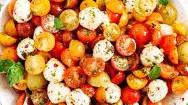 Marinated Summer Caprese Salad
