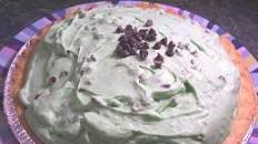 Mint Chocolate Chip Pie