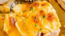 Old Fashioned Scalloped Potatoes and Ham