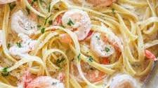 One-Pot Seafood Alfredo