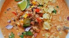 One Pot Vegan Creamy "Beef" Taco Soup