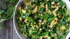 Pea Pasta with Mint, Truffle & Lemon