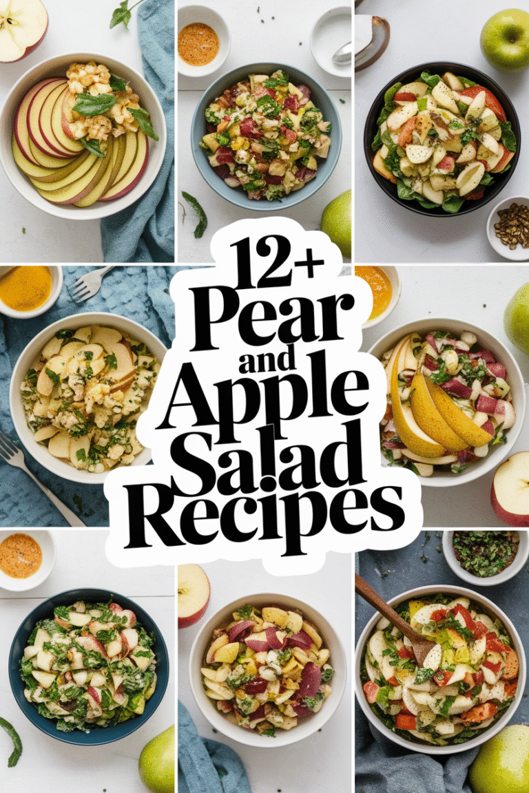 12+ Delicious Pear and Apple Salad Recipes You’ll Want to Try Today ...