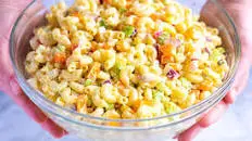 Perfect Creamy Macaroni Pasta Salad