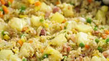 Pineapple Fried Rice with Ham