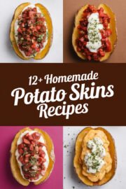 12+ Homemade Potato Skins Recipes That Will Delight Your Taste Buds and Impress Your Friends! potato-skins-ccccc-