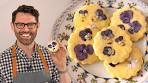 Pressed Flower Shortbread Cookies