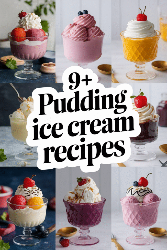 9+ Simple Pudding Ice Cream Recipes You Can Make Today for a Sweet ...