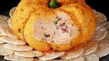 Pumpkin Cheese Ball - Rosted Jalapeno & Bacon