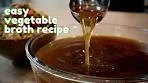 Quick and Easy to make Flavorful Vegetable Stock/Broth ...
