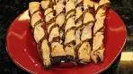 Raspberry puff pastry twist with coconuts and walnuts
