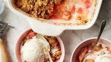 Rhubarb Crisp