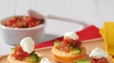 RITZ Cheese Cracker Sandwich Quesadilla Bites