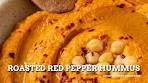 Roasted Red Pepper Hummus Recipe - Chili Pepper Madness