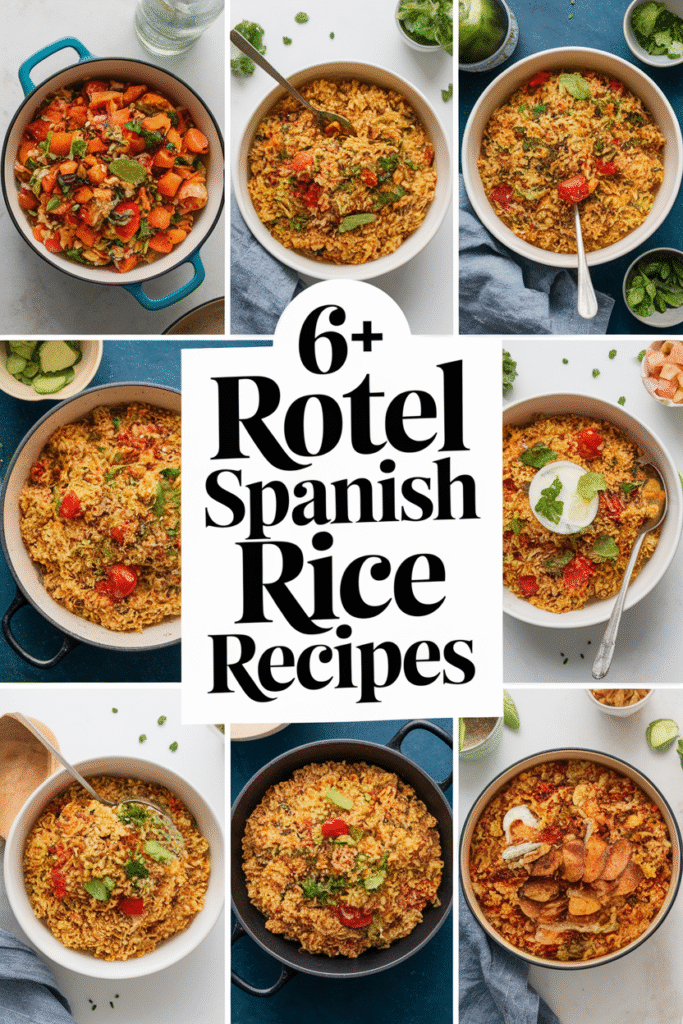 6  Simple Rotel Spanish Rice Recipes That Will Spice Up Your Dinner