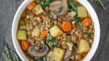 Rustic Lentil Potato Soup