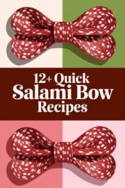 12+ Quick Salami Bow Recipes That Will Impress Your Guests Instantly! salami-bow-ccccc-