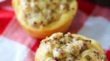 Sausage Gravy Biscuit Cups