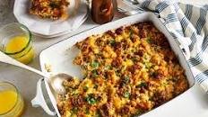 Sausage-Hash Brown Breakfast Casserole