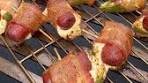 Sausage stuffed jalapeno poppers | Miguels cookingwithfire
