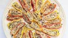 Sausage Stuffed Sweet Mini Peppers