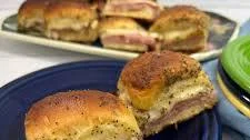 Savory Ham and Cheese Sliders