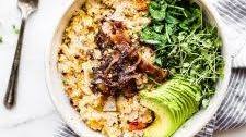 Savory Slow Cooker Oatmeal with Crispy Bacon