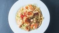 Seafood scampi