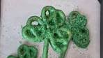 Shamrock Chocolate Pretzels Recipe for St. Patrick's Day