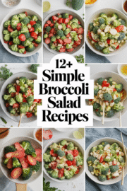 12+ Homemade Broccoli Salad Recipes That Will Make You Love Your Greens! simple-broccoli-salad-recipes-ddddd-36254