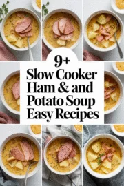 9+ Quick and Easy Slow Cooker Ham and Potato Soup Recipes You’ll Love to Make! slow-cooker-ham-and-potato-soup-easy-recipes-ddddd-86044