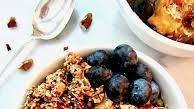 Slow Cooker Pumpkin Quinoa Breakfast Bowl + Vegan Caramel Sauce