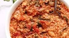 Slow Cooker Quinoa Tomato Stew