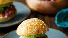 Slow Cooker Spicy Asian Chicken Sliders