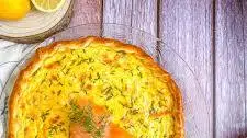 Smoked Salmon, Dill and Gruyère Quiche Recipe