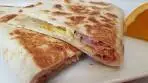 Spicy Ham and Cheese Quesadilla