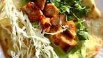 Spicy Salmon Tacos with Avocado Sauce Recipe