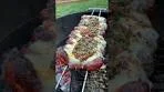 Spicy Sausage Skewers w/Cheese | Over The Fire Cooking ...