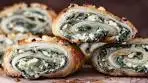 Spinach and Feta Cheese Puff Pastry Rolls | Easy Appetizer ...