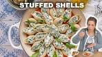 Spinach and Ricotta Stuffed Shells