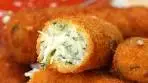Spinach Dip Mozzarella Sticks