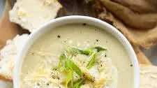 Spring Onion Potato Soup