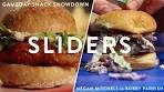 Sriracha Chicken Sliders vs. BBQ Beef Sliders | Gameday ...