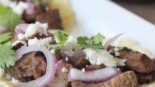 Steak Tacos With Cilantro Lime Cream