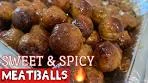 STICKY SWEET AND SPICY 🔥 MEATBALLS | BABY ...