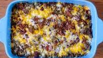 Sweet and Spicy Hash Brown and Sausage Breakfast Casserole